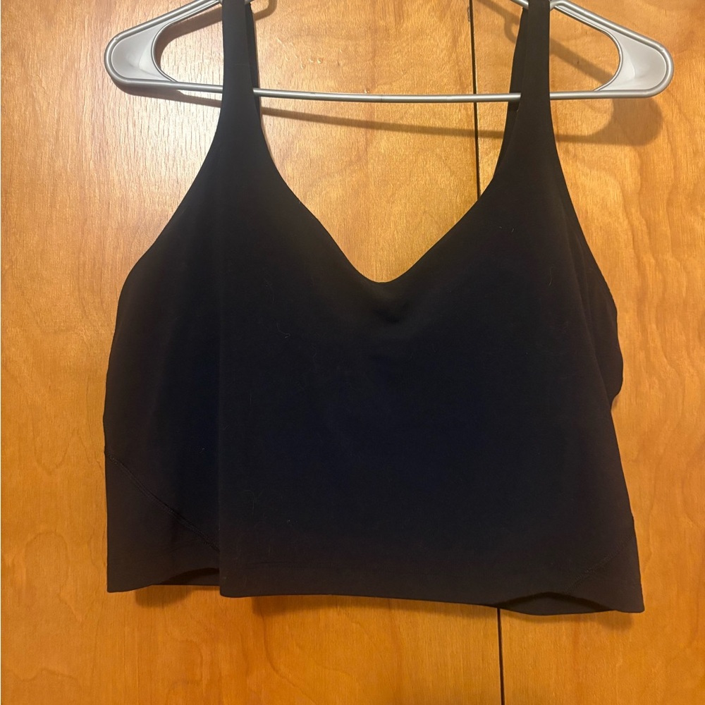 Lululemon Align Black Cropped Tank Top